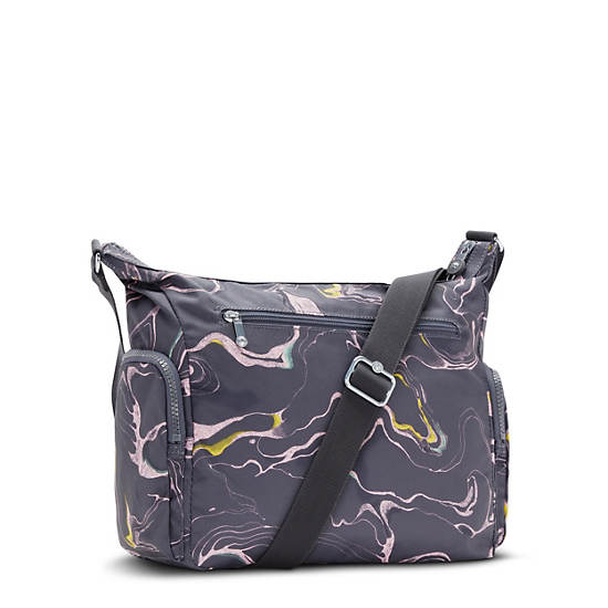 Kipling Gabbie Printed Crossbodytassen Grijs | België 2055VR